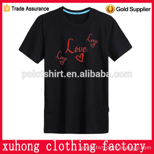Glow in the dark customize pattern t shirt hot sale